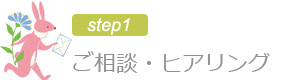 ご相談・ヒアリング